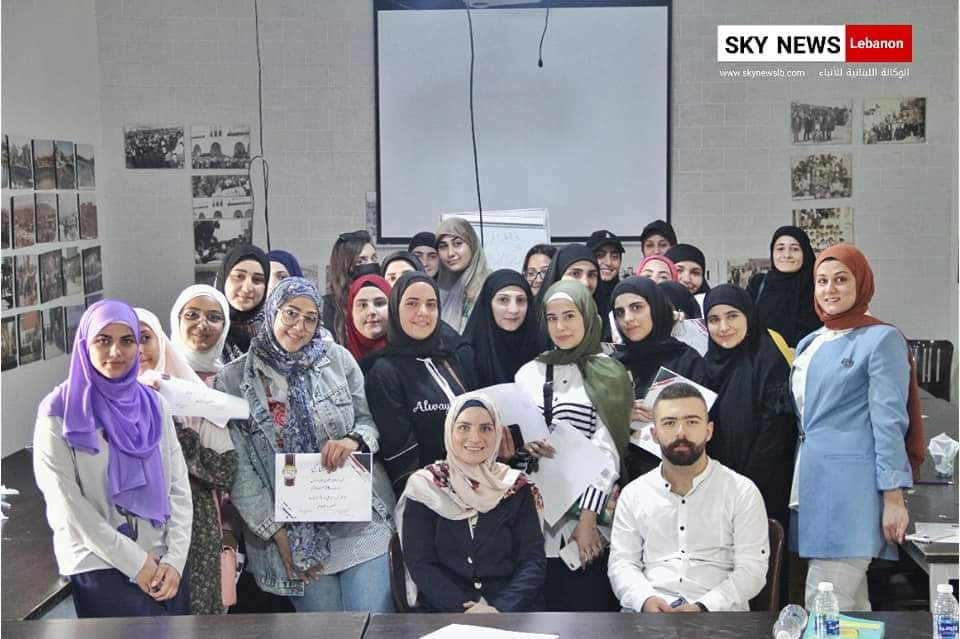 ورشة تدريبية في مجال التصوير و الإعلام في مكتبة بلدية الطيبة -جنوب لبنان